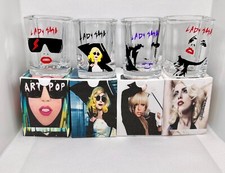 LADY GAGA Shot Glass/ Gift Box Set of 4
