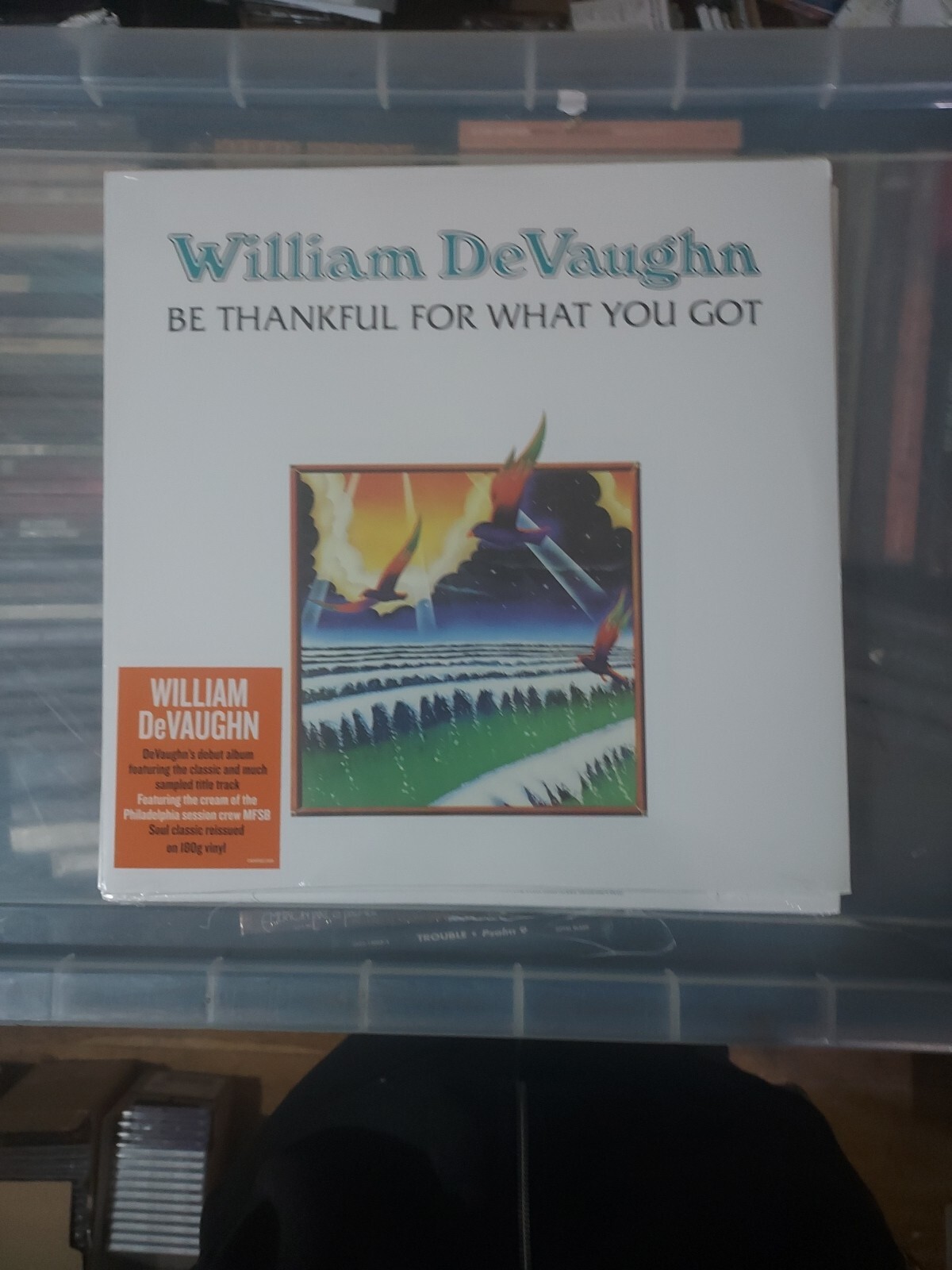 William Devaughan Be Thankful For What You Got Vinyl *new*