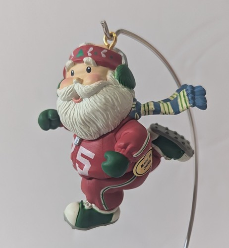Carlton Cards JOGGING SANTA Ornament,1994 M. Gilmore Designs,Heirloom Collection