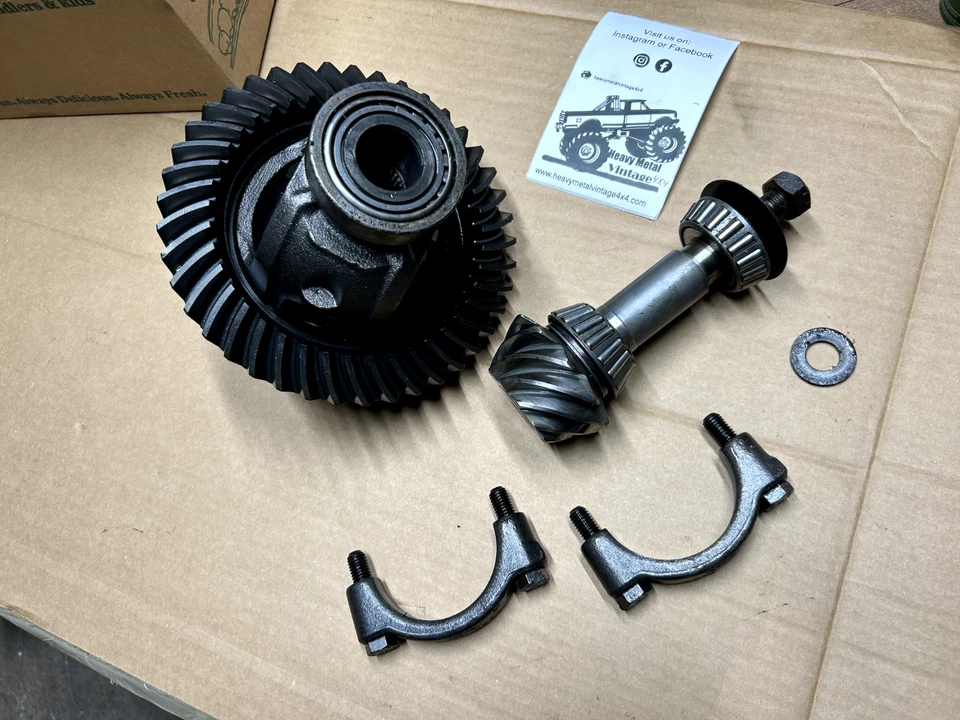 Ford F-250HD 1996 - DANA 50 delantero TTB DIFERENCIAL calabaza 4,10 anillo piñón C5 Foto 4 de 4