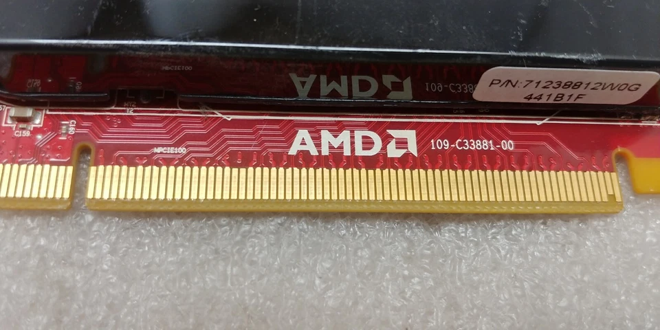 AMD FirePro V4900 1GB GDDR5 0C8MR2 Graphics Card GREAT CONDITION FREE SHIP! - Image 3 of 4