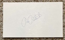 Tom Tischinski signed card - 1969 Twins