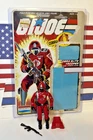 GI Joe Crimson Guard v1 1985 *100% COMPLETE w/Card Back, NICE!* Vintage Cobra