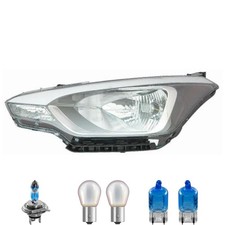 Scheinwerfer rechts schwarz inkl. OSRAM Lampen H4 für Hyundai i20 Coupe GB