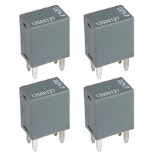 4Pcs 13500127 35A 12VDC 4Pins GM Automotive Relay Suitable for Buick Chevrolet
