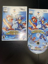 Mario & Sonic at the Olympic Winter Games Nintendo Wii Complete -Clean Disc