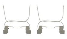 5 1/2" Double Ended Halogen Socket with Bracket - Ideal for Work Lights Flo