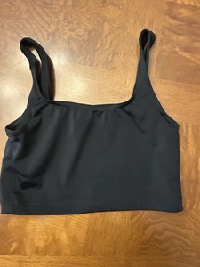 Girls Balera Black Dance Top-Size Medium 