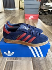 Big Kids' Adidas Originals Gazelle Indoor Shoes - Dark Blue/Red JP8765