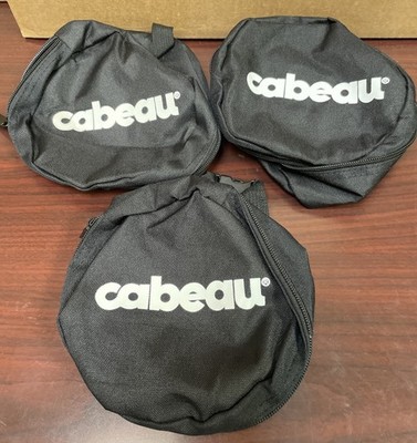 Cabeau Black Travel Neck Pillow CARRY CASE ( Bag Only ) No Pillow Set Of 3