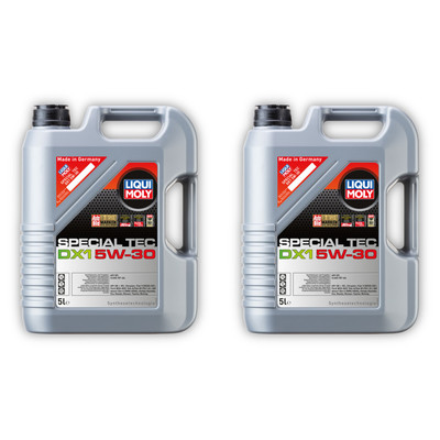 2x 5L LIQUI MOLY 3766 Motoröl Special Tec DX1 5W-30 Hightech synthetisch