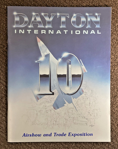 Dayton International 10 - Airshow And Trade Exposition 1984 booklet
