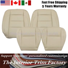 For 2001-2005 Lexus GS430 Driver & Passenger Replacement Leather Seat Cover Tan