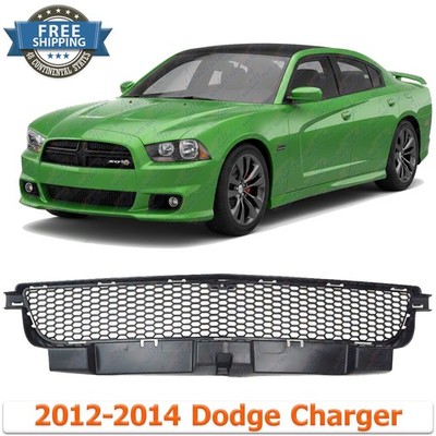 NEW Front Bumper Face Bar Grille Textured For 2012-2014 Dodge Charger CH1036130