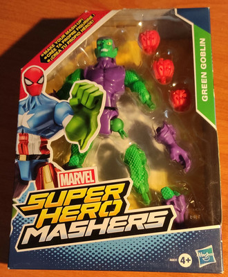SUPER HERO MASHERS MARVEL FIGUR '' GREEN GOBLIN '' NEU