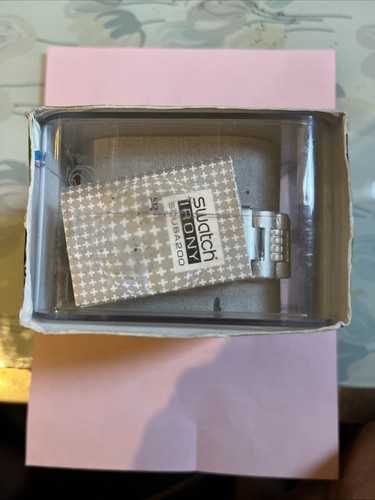 SWATCH WATCH YDS4014AG JAMES BOND "THE SPY WHO LOVED ME" IRONY SCUBA LTD EDITION - Picture 14 of 14
