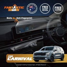 Screen Protector & Climate Control Panel Protector Kit for Kia Carnival 2024+
