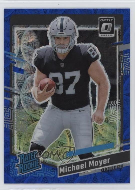 2023 Donruss Rated Optic Preview Blue Scope Prizm Michael Mayer Rookie RC uk2