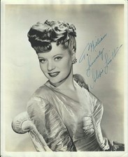 ALEXIS SMITH VINTAGE SIGNED PHOTO 8x10 AUTOGRAPH WORLD COA