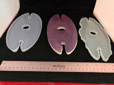 Lotto 2 stampi in silicone per bottiglia di vino più uno prodotto finito incluso.