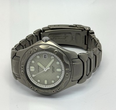 Citizen Eco-Drive WR 200 Titanium Solar-Tech 180 Men's Watch | eBay