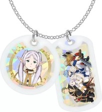 Freelen Acrylic Dog Tag Necklace Funeral Freelen Anime Accessory