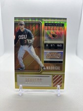 Nick Madrigal #/10 Gold Opti-Chrome 2018 Elite Extra Edition Baseball - Beavers