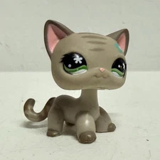LPS #483 LITTLEST PETSHOP ORIGINAL AUTHENTIC CHAT EUROPEEN EUROPEAN CAT HASBRO