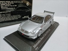 Minichamps 1/43 Mercedes Benz CLK DTM Coupe 2002 Silver Sports Car Model