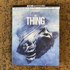 THE THING 4K UHD BLU-RAY 1982 STEELBOOK BEST BUY EXCLUSIVE OOP.   SHIP 