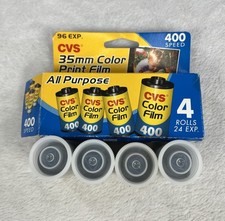 CVS 35mm Color Print Film - 400 Speed- 96 Exp - Expired 07/12 NIB