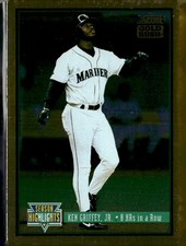 1994 Score Baseball Ken Griffey Jr. Gold Rush Gold Foil Card #628