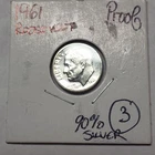 1961 Proof Roosevelt Dime - 90% Silver - **Free Shipping**