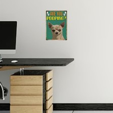 Funny Are You Pooing Chihuahua Dog Tin Metal Signs Home D cor 8x12
