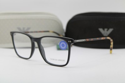 NEW GIORGIO ARMANI AR 7197 5001 BLACK HAVANA AUTHENTIC EYEGLASSES 55-18