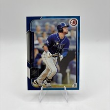 2015 Bowman - Kevin Kiermaier #53 Blue /150 Tampa Bay Rays