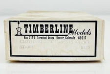 Timberline Models HO Clothing Store - Assay Office Kit ST-108 NOS