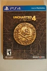 Uncharted 4 A Thief's End Special Edition Steelbook & Artbook PS4 Game NEW