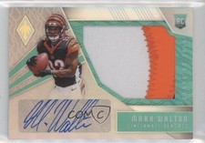 2018 Panini Phoenix Green Prime 7/10 Mark Walton #RJ-MW Auto 1k5