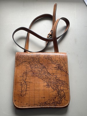 PATRICIA NASH  GRANADA CROSSBODY BAG RIOT RUST MAP  MSRP $129