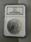 1886 Morgan Dollar NGC MS 63 Philadelphia Silver Dollar Coin