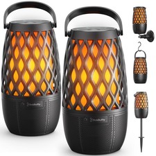 Outdoor Speakers Gifts for Men Bluetooth Speaker with Lights Multi-Sync up to...