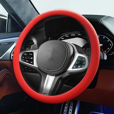 Car Steering Wheel Cover Cool Non-slip Silicone Steering Wheel Protector Un... Car Steering Wheel Cover Cool Non-slip Silicone Steering Wheel Protector Un...