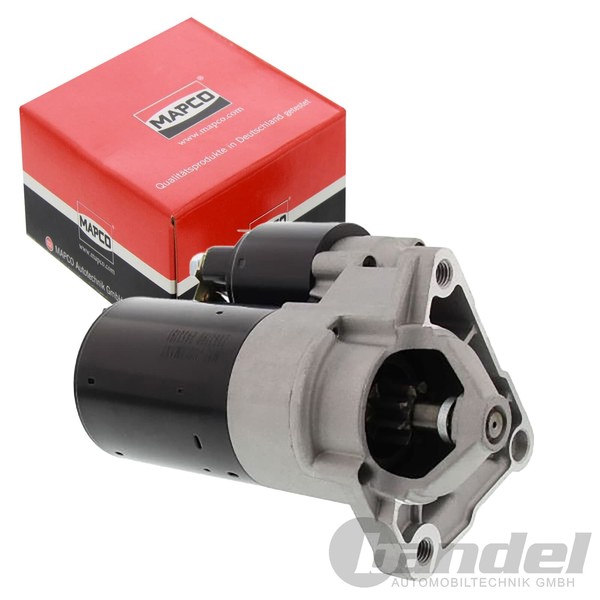 Mapco Anlasser Starter 0,9Kw Passend FüR Renault Clio Espace Laguna Megane-image