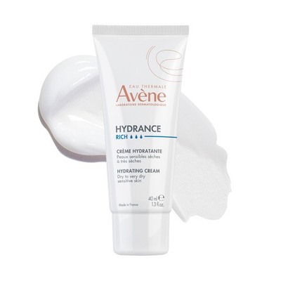 Avène Hydrance RICH Hydrating Cream, Daily Face 1.3 Ounce (Pack of 1) 