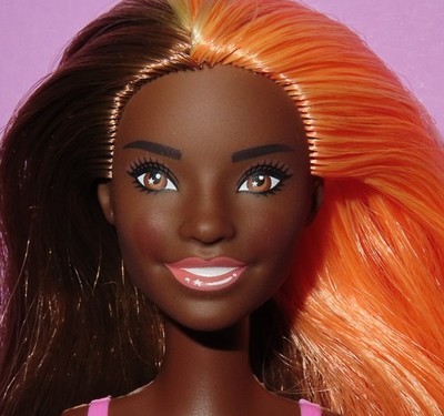 Barbie Cutie Reveal Doll HRK40 Articulated Orange Hair Alec Head 2024
