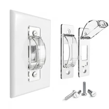 Wall Switch Guard, ILIVABLE Child Proof Light Switch Plate Covers Protects Yo...