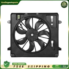 621680 620-055 For 2007 2008-2011 Jeep Wrangler Radiator Cooling Fan Assembly