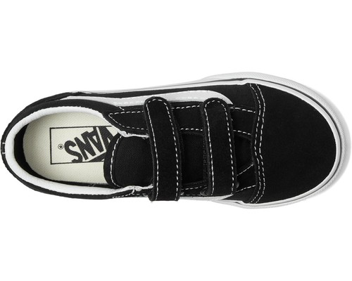 Vans Säugling Kleinkind Old Skool V schwarz weiß VN000D3YBLK - Bild 6 von 7