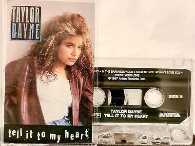 Taylor Dayne: Tell It To My Heart: Cassette Single Taylor Dayne: Tell It To My Heart: Cassette Single
